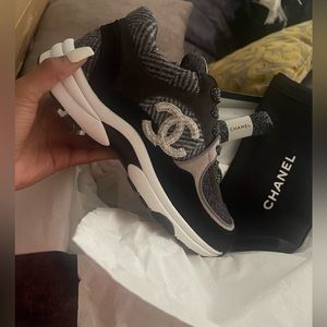 Womens Chanel Sneaker- Size 7